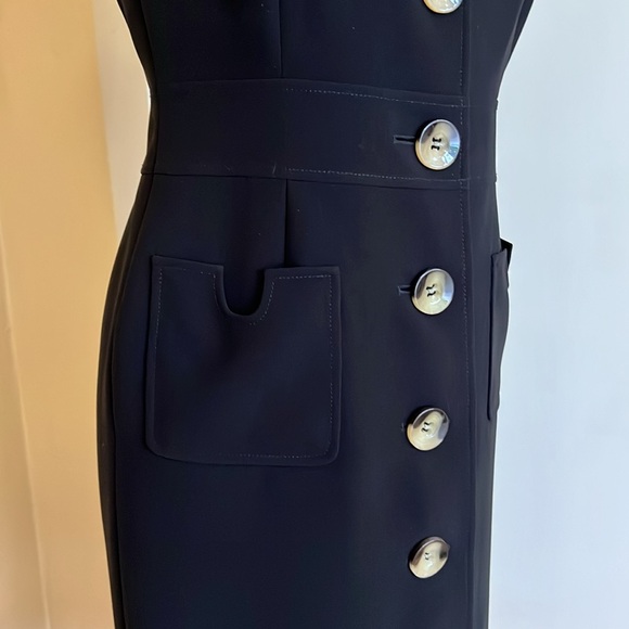 Tahari Arthur S. Levine black dress Size 6🌹 - Picture 8 of 12